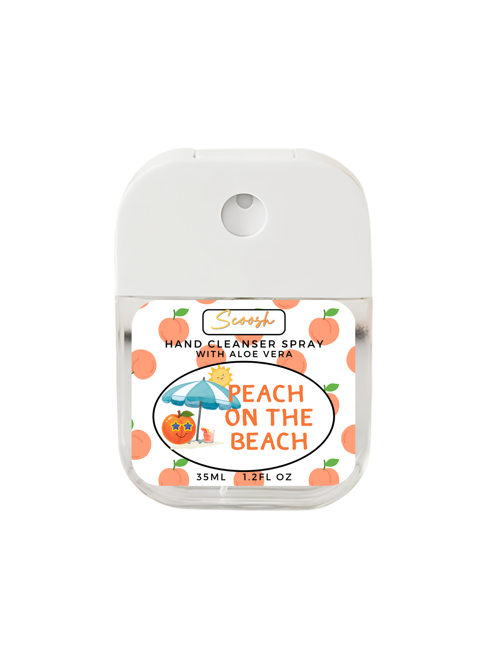 Peach on the Beach Hand Cleanser Spray 35ml